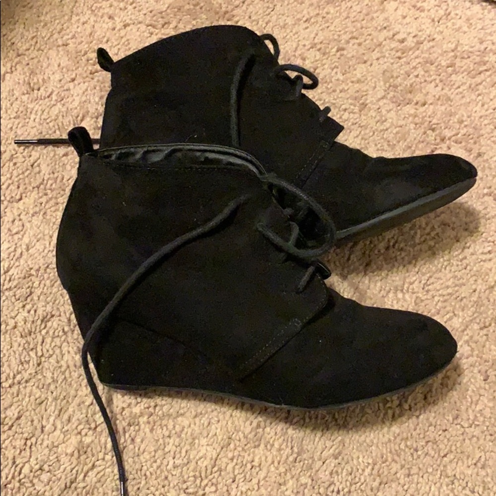 Black booties